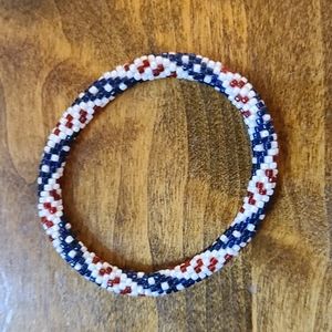 Handmade beaded bracelet